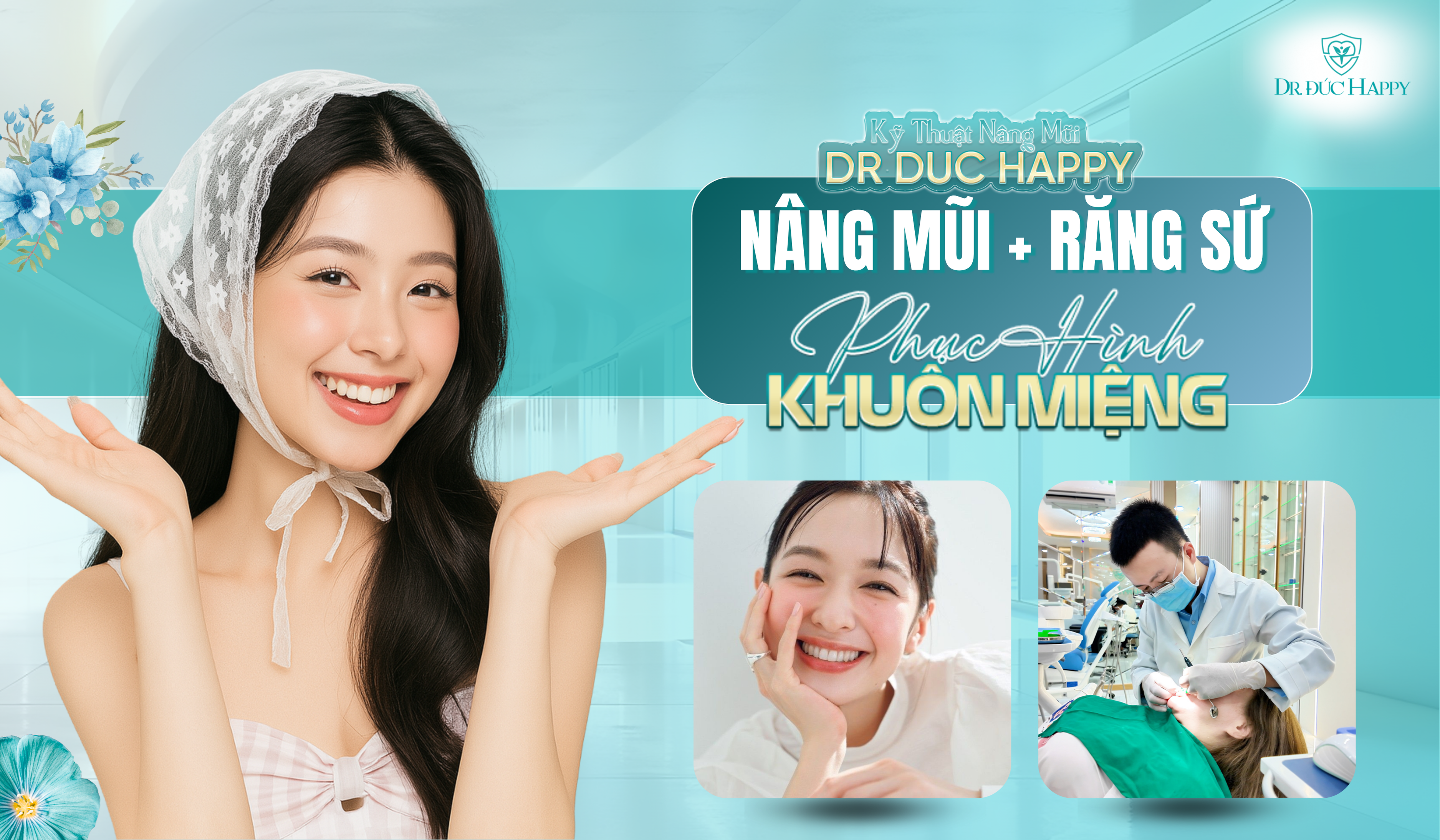 Nâng mũi xong có làm răng sứ được không