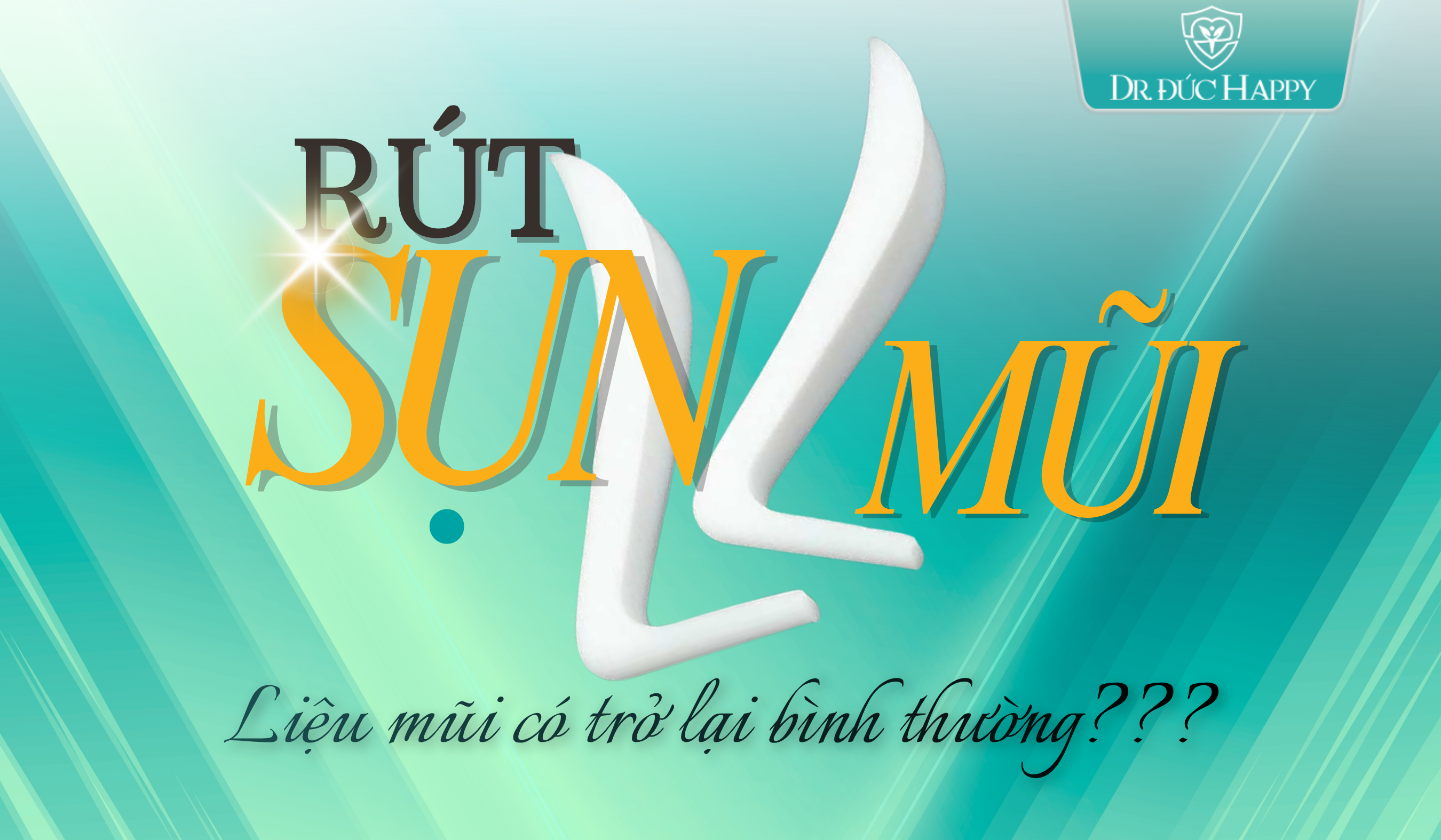 Tháo sụn thì mũi có trở lại bình thường được không?