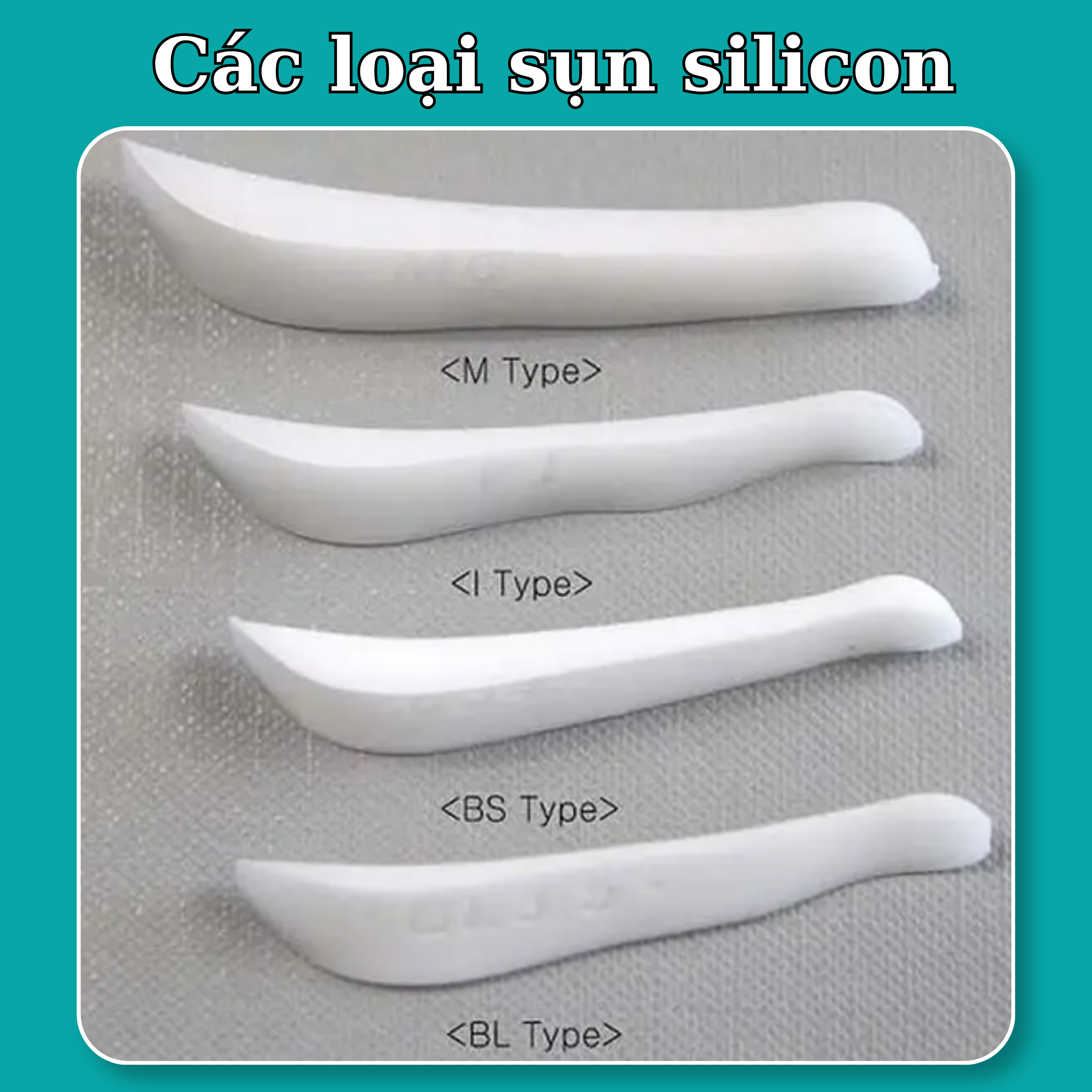 Các loại sụn silicon