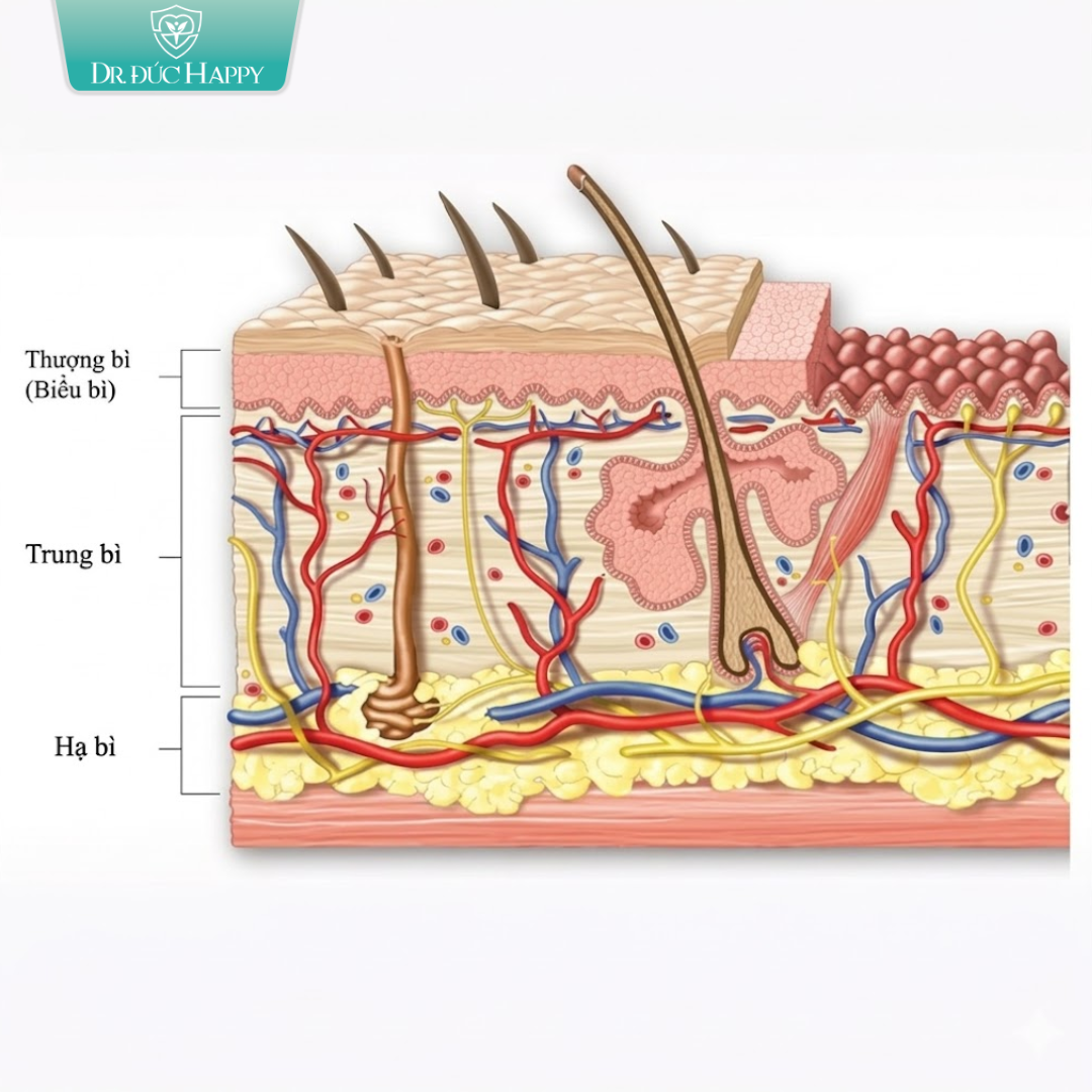 Trung bì mỡ được lấy ở đâu?