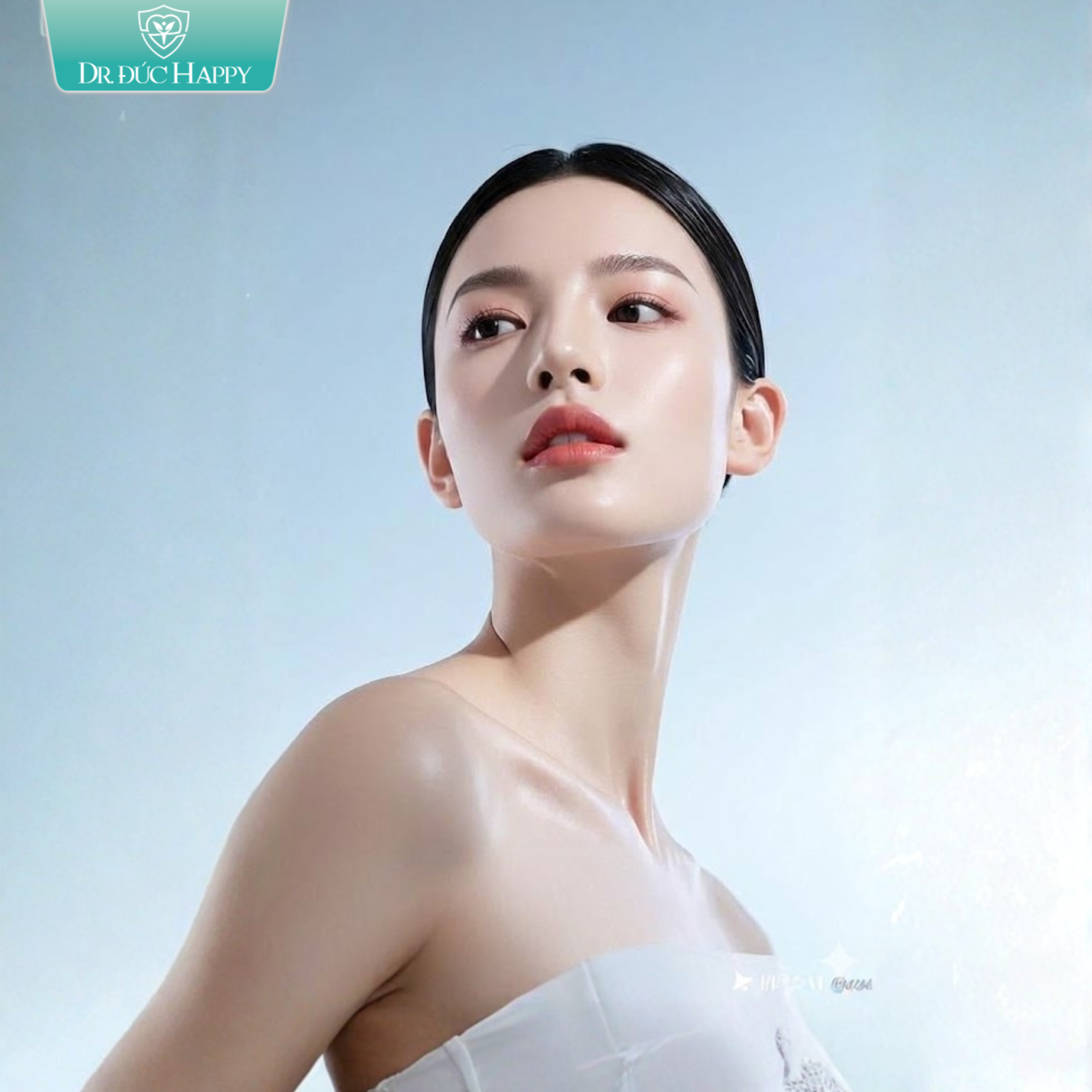 2 lỗ mũi không đều sau nâng mũi