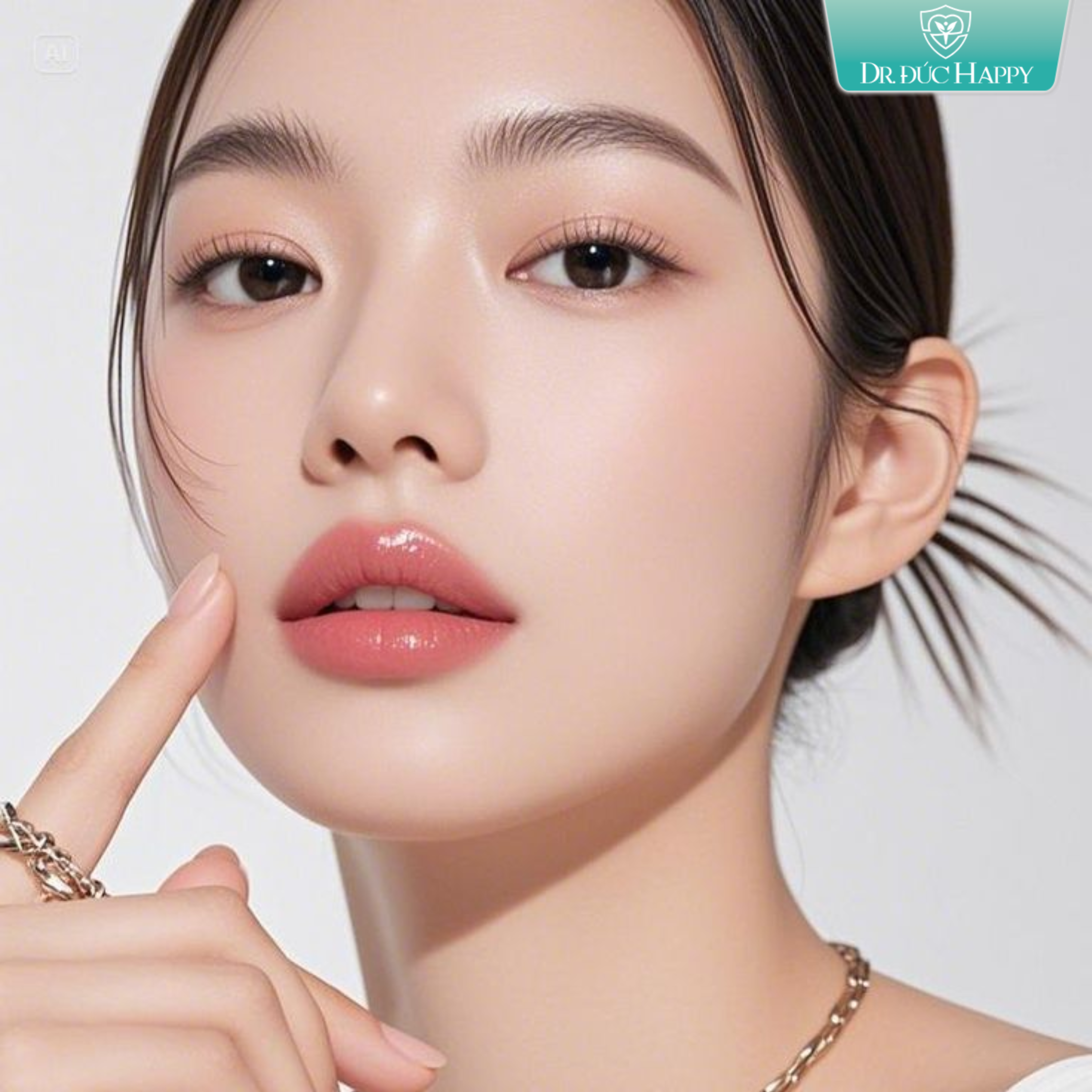 2 lỗ mũi không đều sau nâng mũi