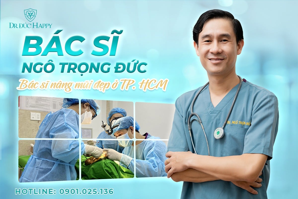 Kỹ thuật nâng mũi ứng dụng vi phẫu của BS. Ngô Trọng Đức