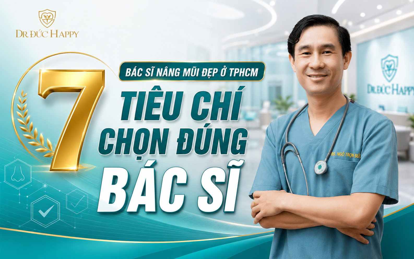 Bác sĩ nâng mũi đẹp ở TPHCM BS. Ngô Trọng Đức
