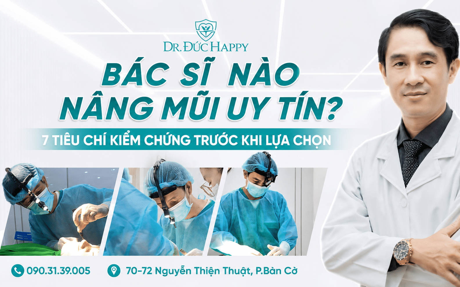 Bác sĩ nào nâng mũi uy tín BS Ngô Trọng Đức